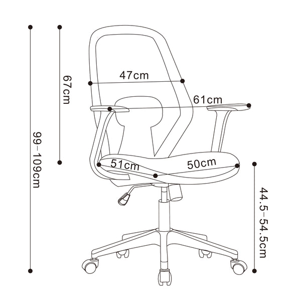 ERGONOMIC-MIDBACK-OFFICE-CHAIR-349M-DIMENSIONS