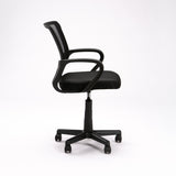 DELUXE OFFICE CHAIR OF528 - BLACK