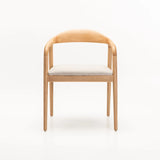 ALINA WOODEN DINING CHAIR-LIGHT OAK