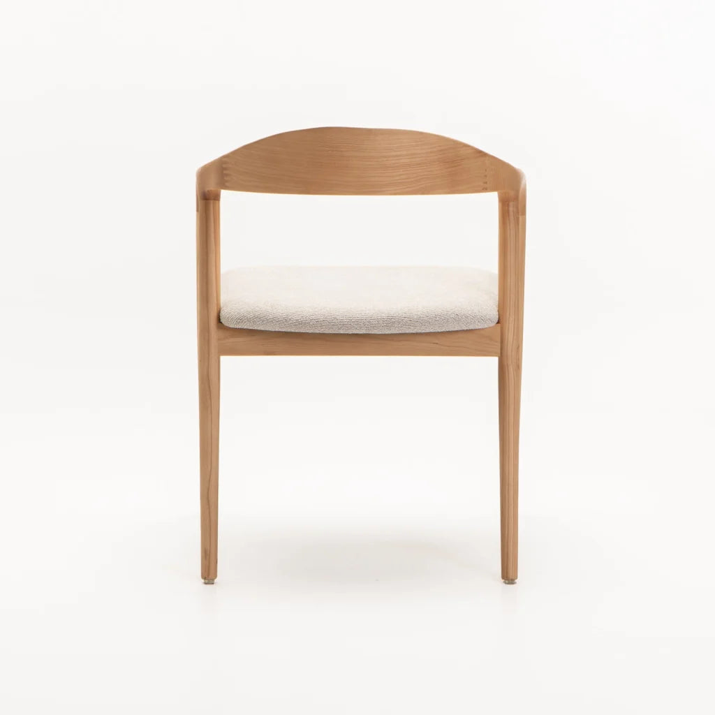 ALINA WOODEN DINING CHAIR-LIGHT OAK