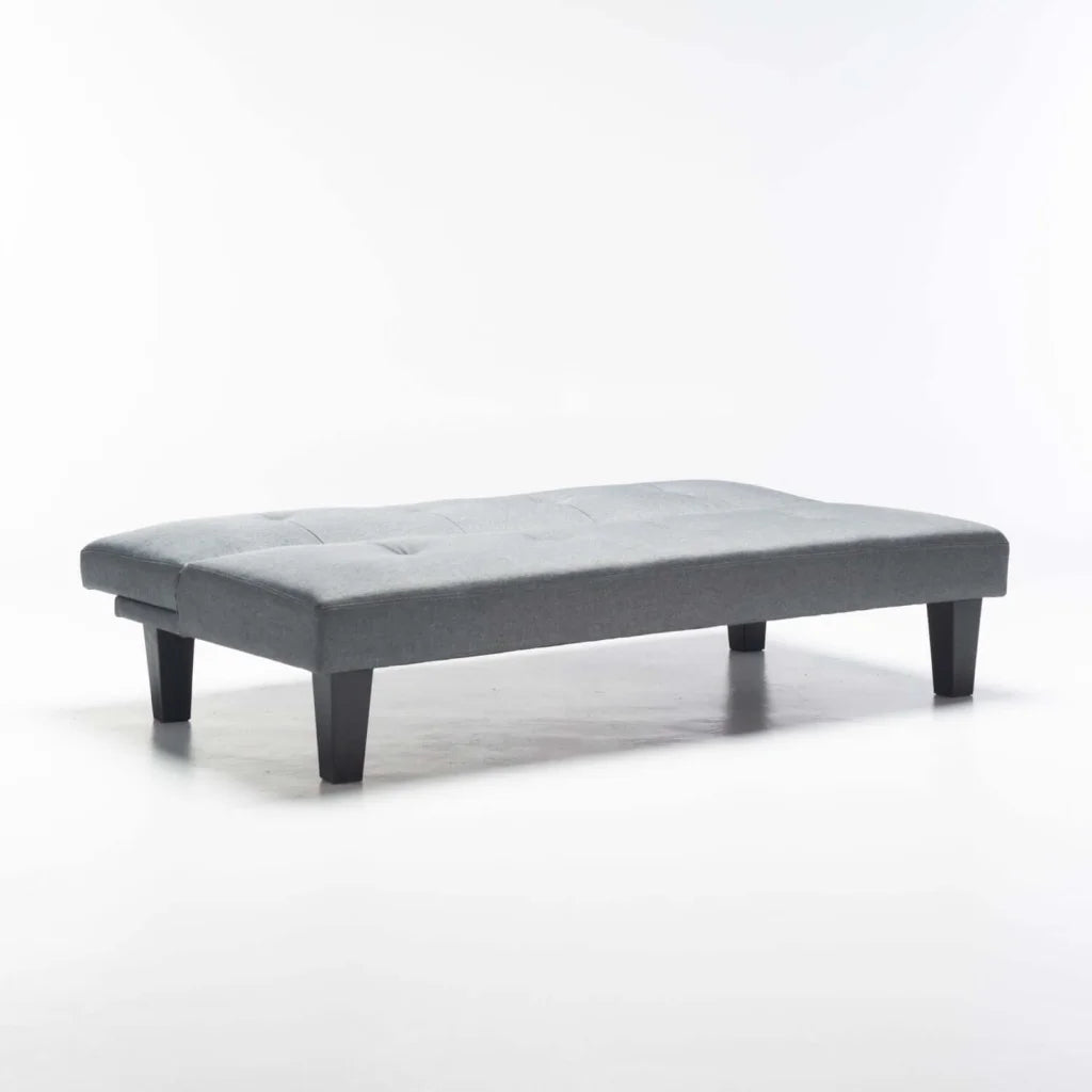 ALLAN FABRIC SLEEPER COUCH - DARK GREY