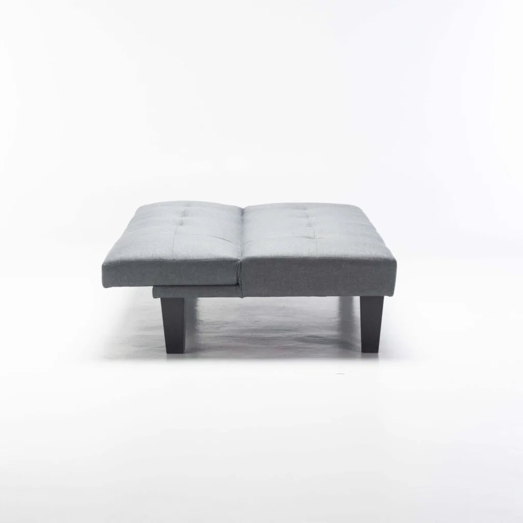 ALLAN FABRIC SLEEPER COUCH - DARK GREY