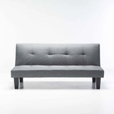 ALLAN FABRIC SLEEPER COUCH - DARK GREY
