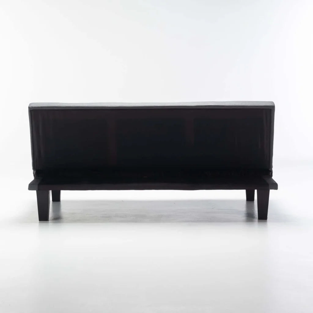 ALLAN FABRIC SLEEPER COUCH - DARK GREY