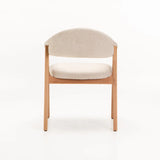 ALORA WOODEN DINING CHAIR - NATURAL LEG