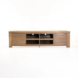ARCTIC 210cm TV/PLASMA UNIT - LIGHT OAK