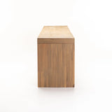 ARCTIC 210cm TV/PLASMA UNIT - LIGHT OAK