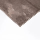 ARIEL 130x190cm FAUX FUR RUG - DARK GREY