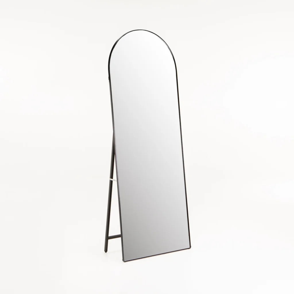 ARIES 160x60cm STANDING MIRROR - BLACK