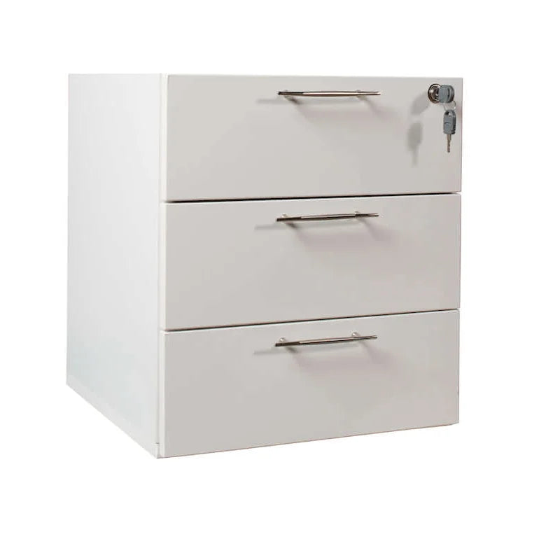 AXA 3 DRAWER UNIT FOR DESKS - SNOW