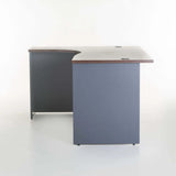 AXA CORNER DESK RIGHT - WALNUT