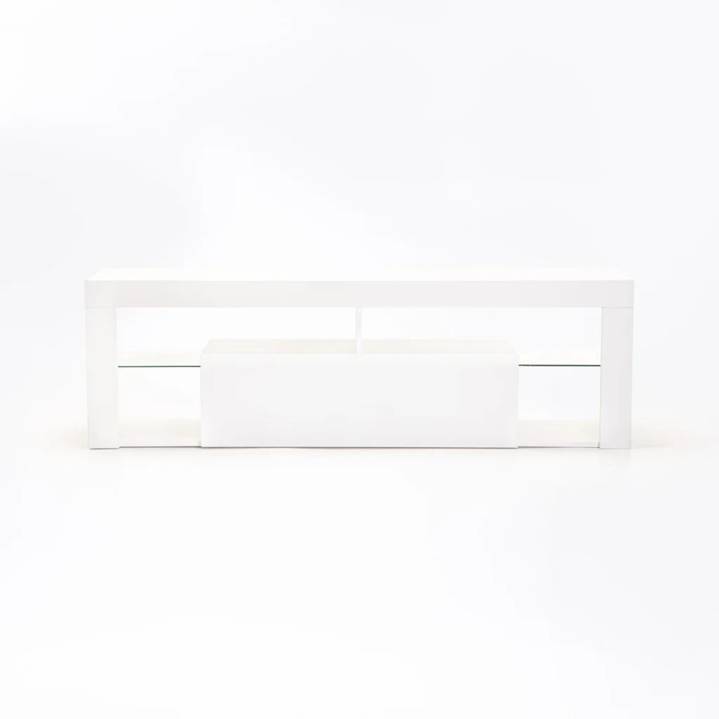 BARI 160cm 1 DOOR TV UNIT - WHITE
