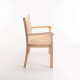 BEAUFORT TEAK 2 SEATER BENCH 130cm