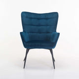 BJORN VELVET CHAIR - NAVY
