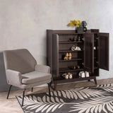 BRIO SHOE CABINET - WENGE
