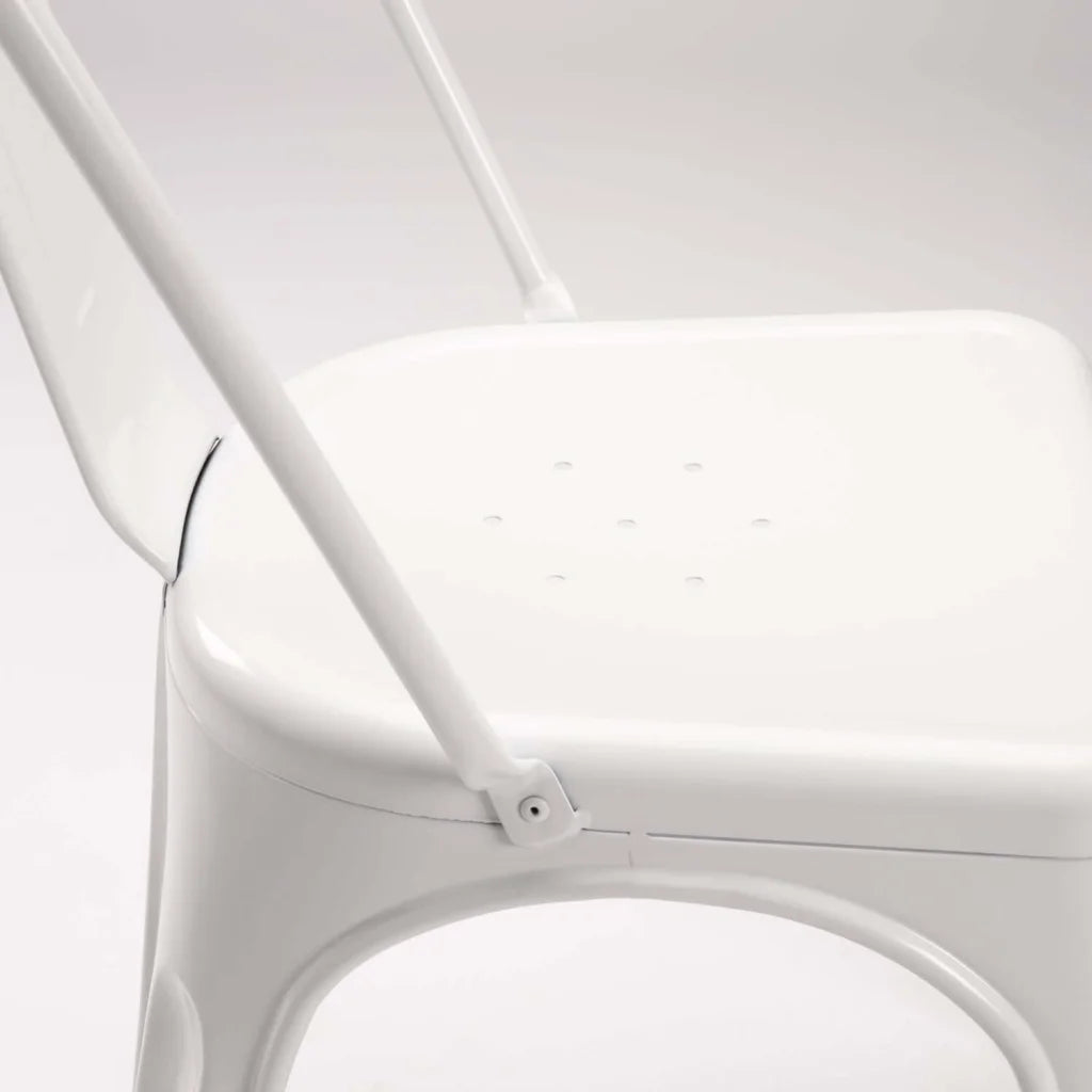 BRONX DINING CHAIR - WHITE