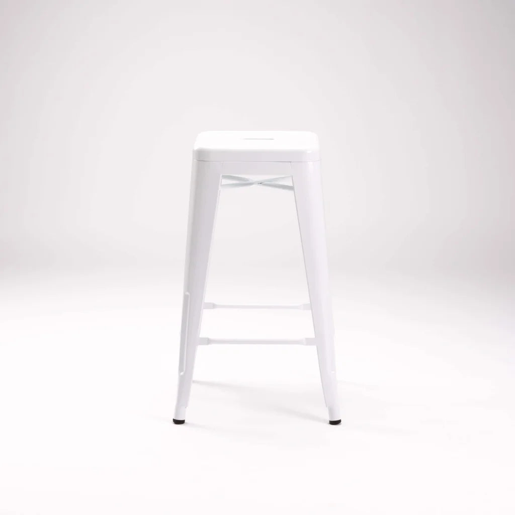 BRONX KITCHEN STOOL - WHITE