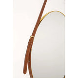 CAS 60cm ROUND MIRROR - GOLD