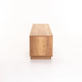 CENTO 180cm 2 DRAWER TV/PLASMA UNIT-WILD OAK/WHITE