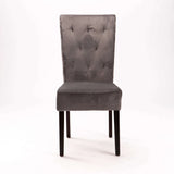 CHESTERFIELD VELVET DINING CHAIR