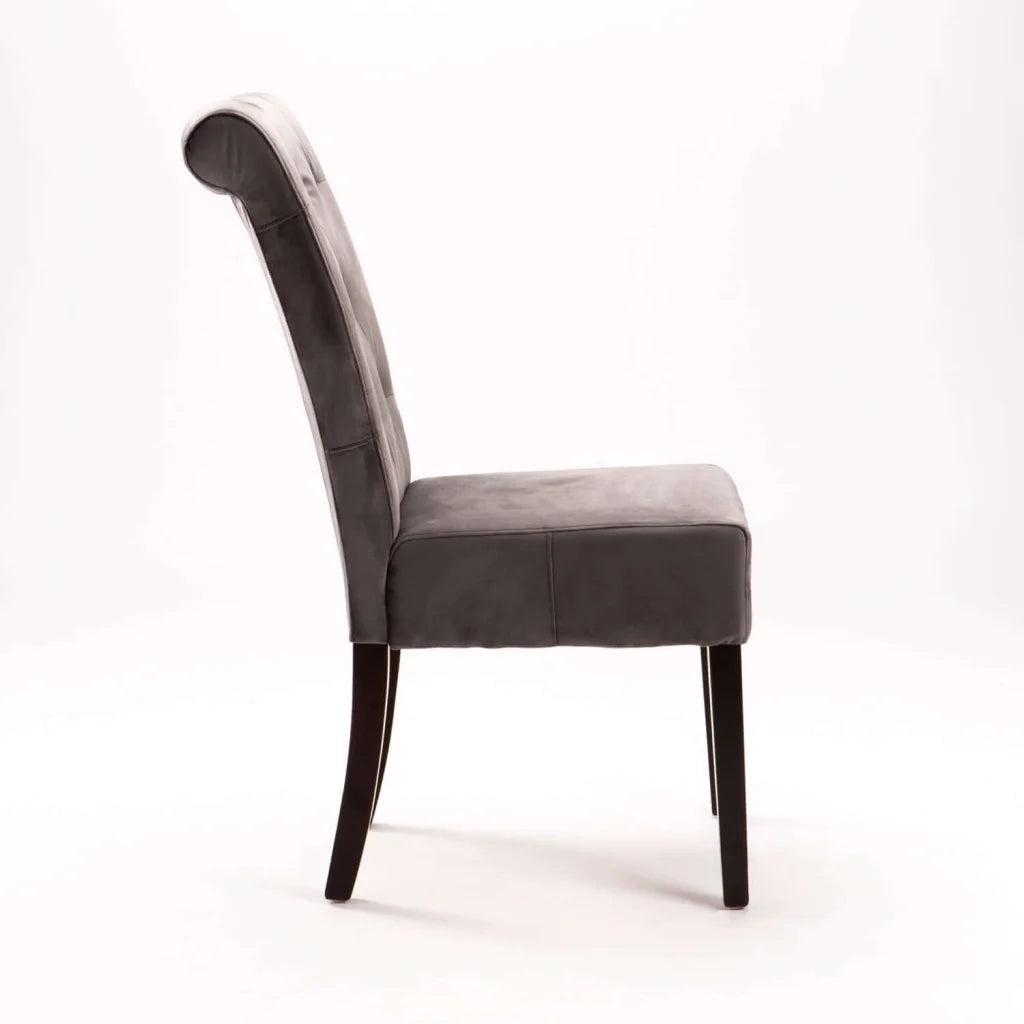 CHESTERFIELD VELVET DINING CHAIR