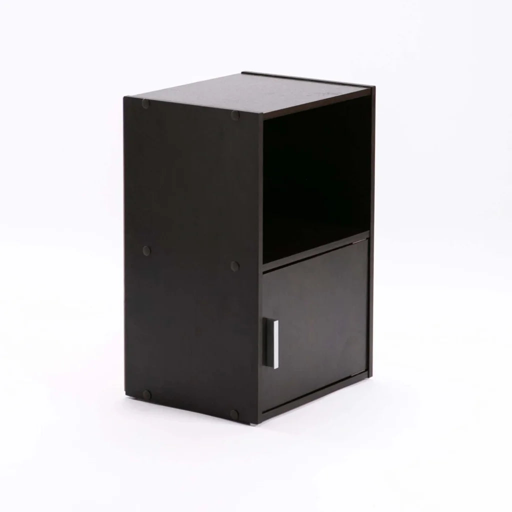 CYRUS 1 DOOR PEDESTAL - WENGE