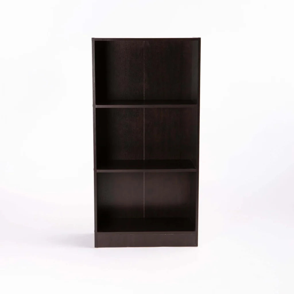 CYRUS 3 SHELF BOOKCASE - WENGE