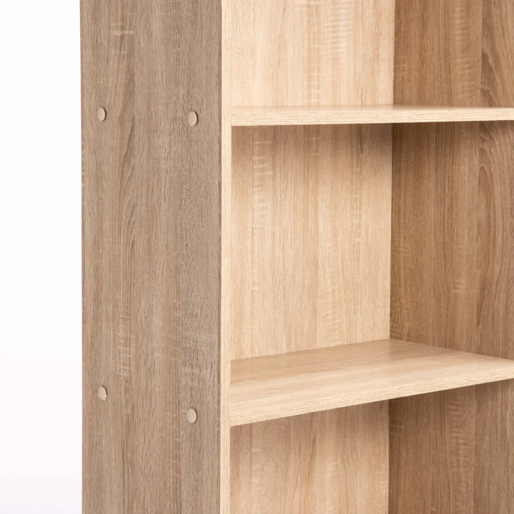 CYRUS 3 SHELF BOOKCASE - OAK
