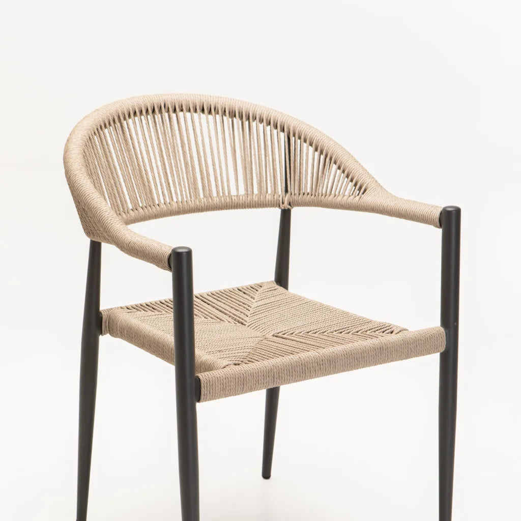 DELOS OUTDOOR CHAIR - LATTE