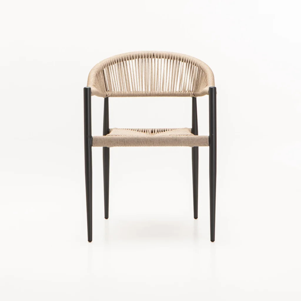 DELOS OUTDOOR CHAIR - LATTE