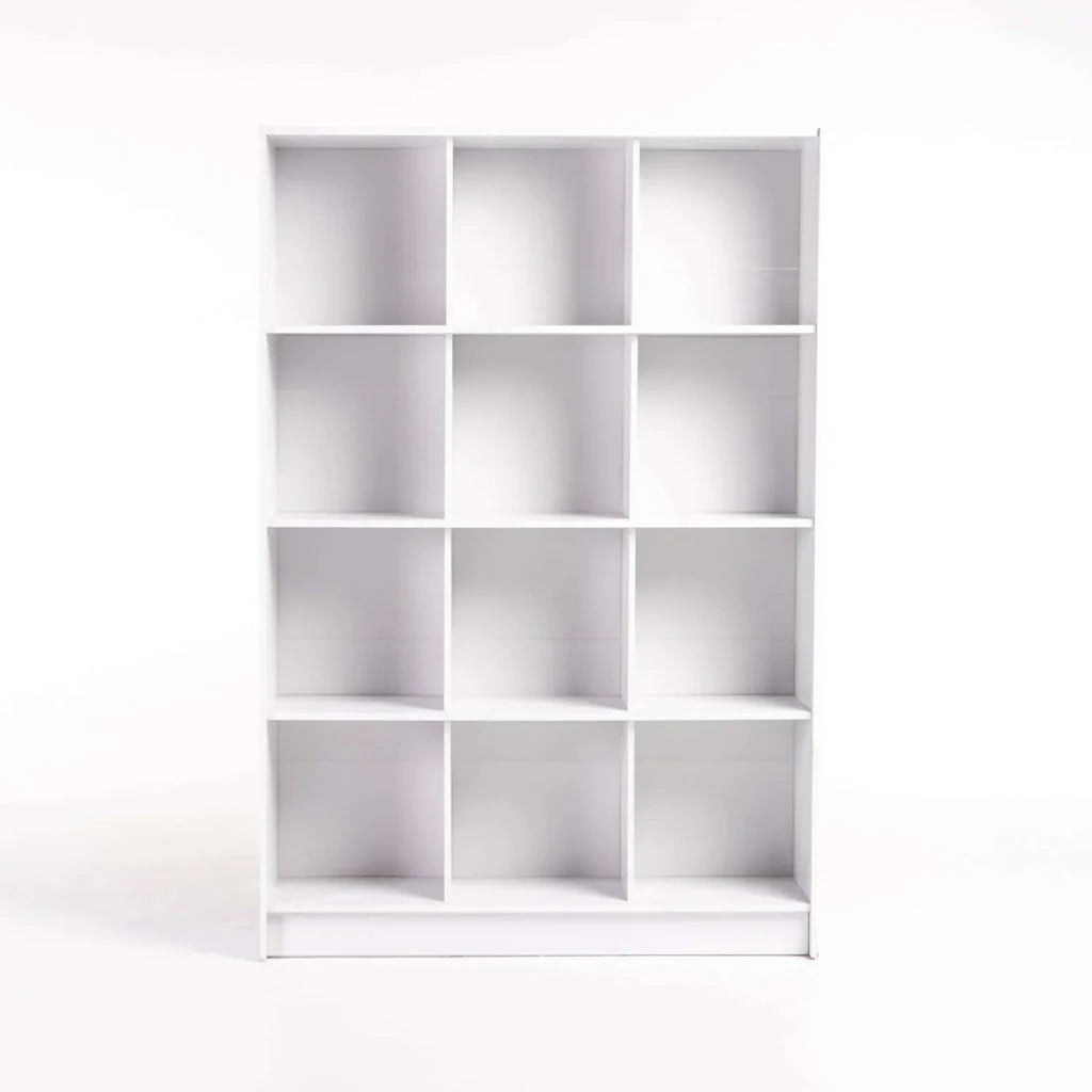 DELTA BOOKCASE BC12 - WHITE (168cm H)