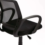 DELUXE OFFICE CHAIR OF528 - BLACK