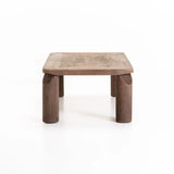 DEVA 120x60cm SOLID WOOD COFFEE TABLE-DARK BROWN