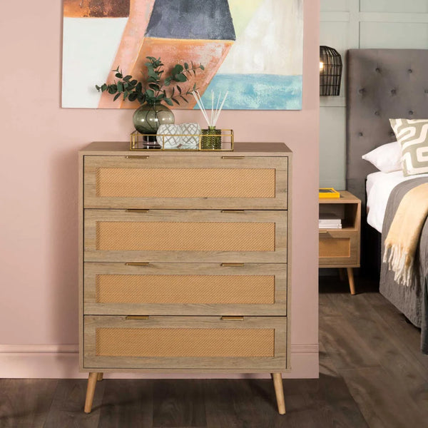 Decofurn | Dewi 4 Drawer Chest | R2999 Save 15% – Decofurn Furniture