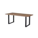 DIYA 180x90cm SOLID WOOD DT - LIGHT OAK