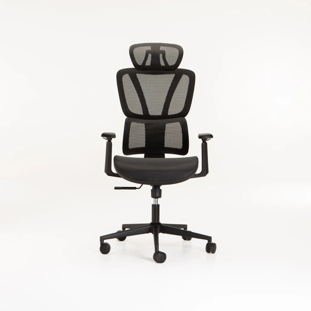 ERGONOMIC LUXURY EXECUTIVE OFFICE CHAIR AH601-BLK