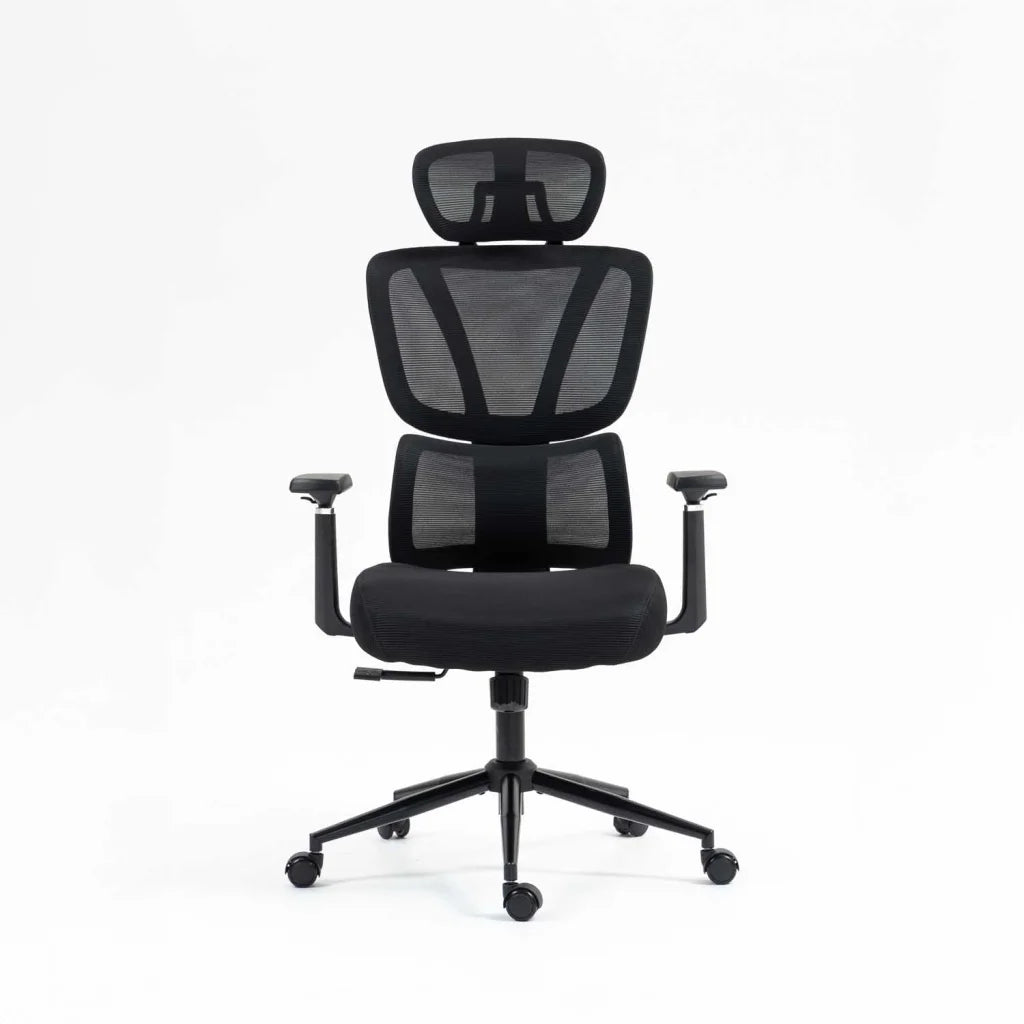 ERGONOMIC LUXURY EXECUTIVE OFFICE CHAIR AH607-BLK