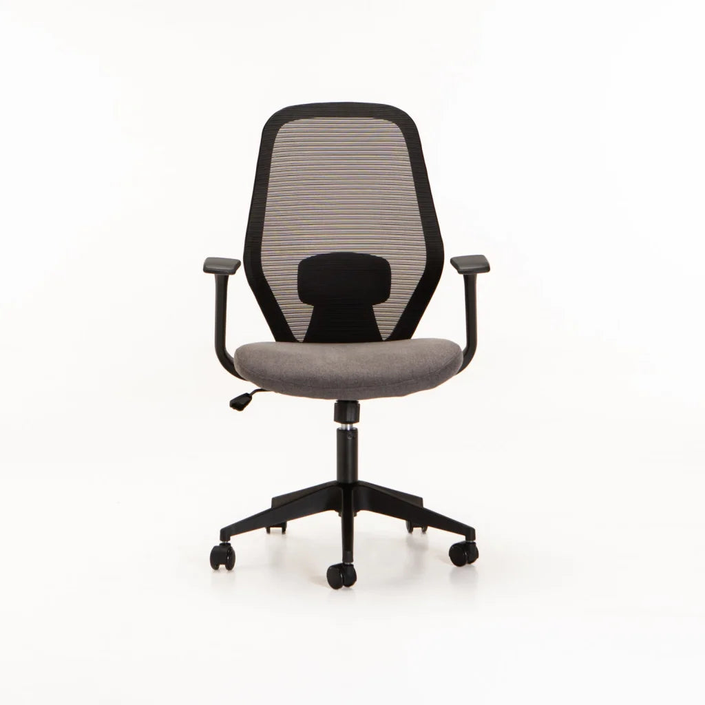 ERGONOMIC MIDBACK OFFICE CHAIR 349M - BLACK