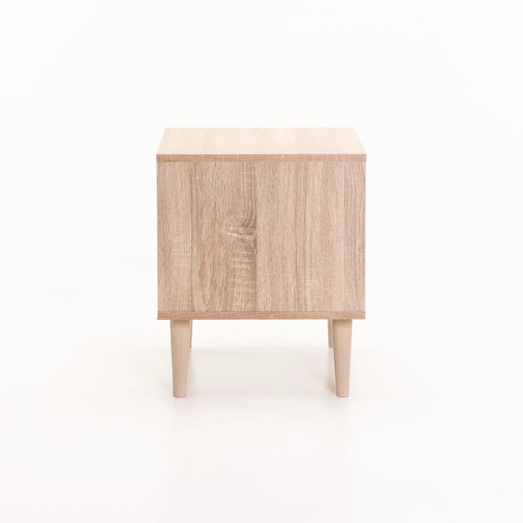 EVE 1 DRAWER PEDESTAL - LIGHT OAK
