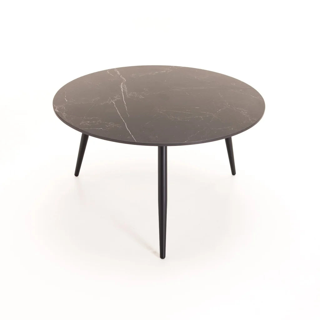 FIA SET OF 2 80/60cm STONE TOP CT-BLACK TOP