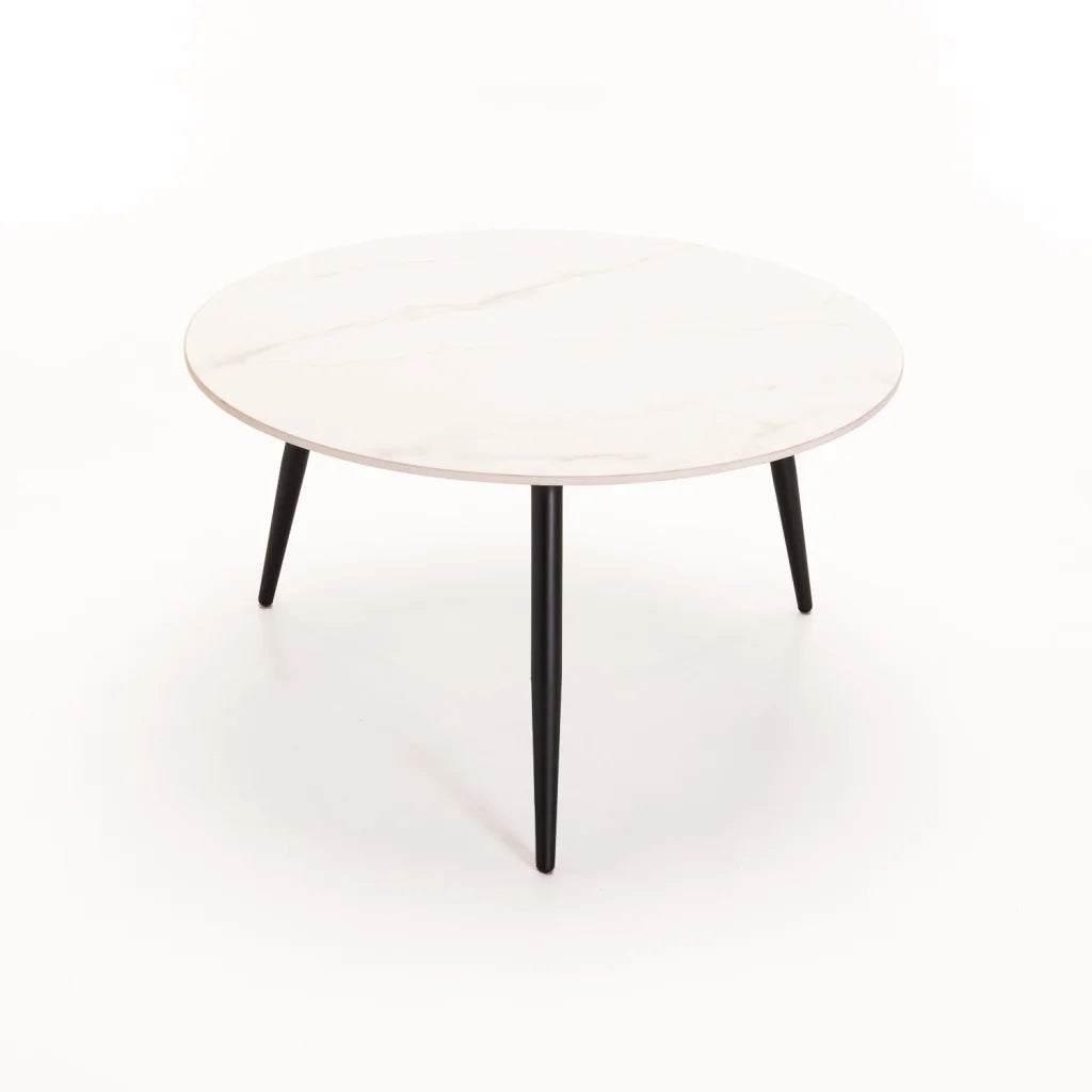 FIA SET OF 2 80/60cm STONE TOP CT-WHITE TOP