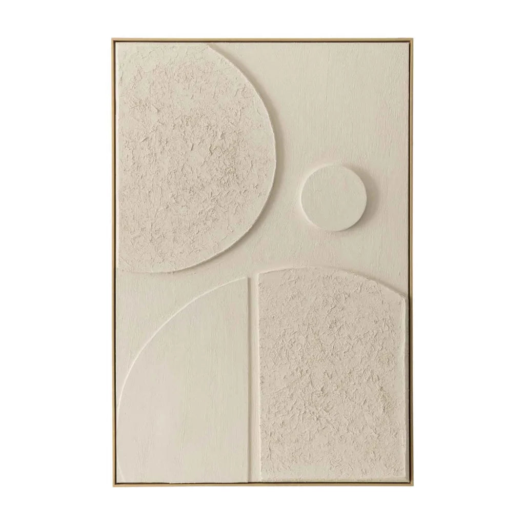 FRAMED ART 10 - ECLIPSE 120x80cm WOOD GRAIN FRAME