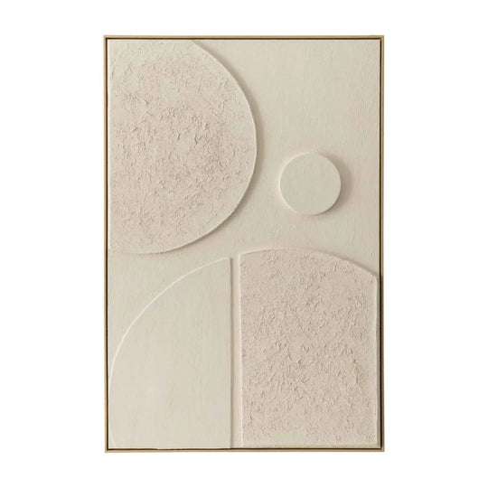 FRAMED ART 10 ECLIPSE 120x80cm WOOD GRAIN FRAME