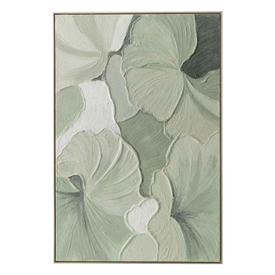 FRAMED ART 16 LUSH 120x80cm CHAMPAGNE FRAME