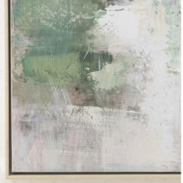 Decofurn | Framed Art 17 - Sage 80x120cm Wood Grain Frame