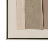 FRAMED ART 3 - DUNES 100x100cm BLACK SILVER FRAME