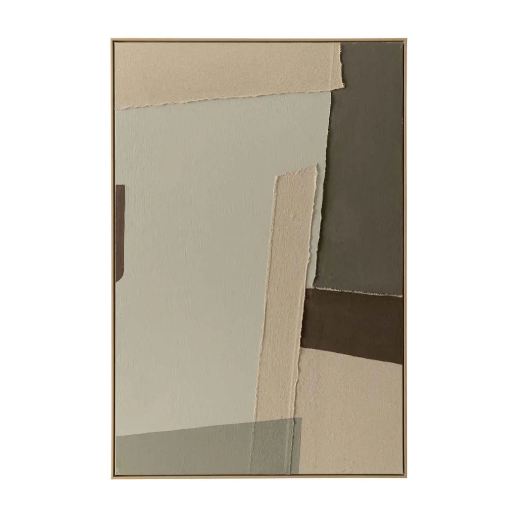 FRAMED ART 5 - TEXTONE 120x80cm WOOD GRAIN FRAME