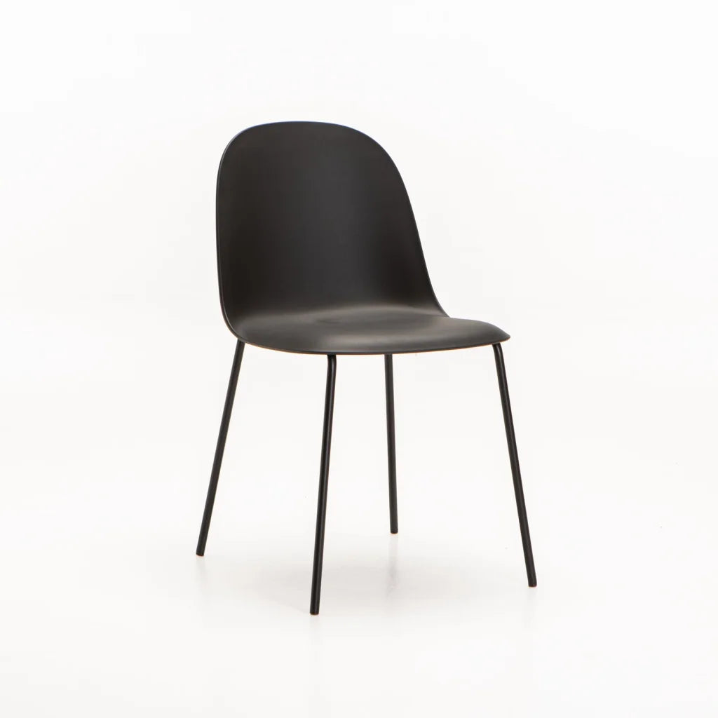 GABE DINING CHAIR - BLACK