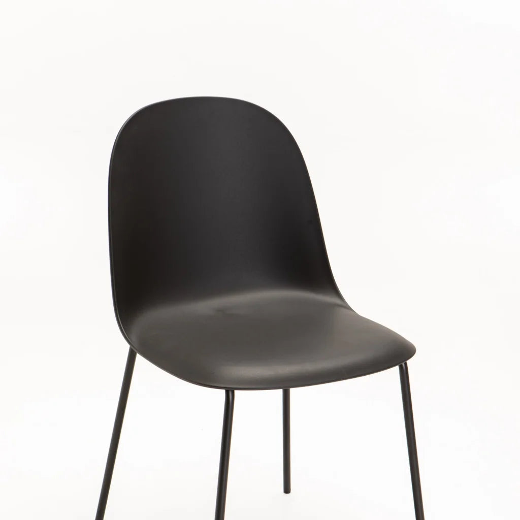 GABE DINING CHAIR - BLACK