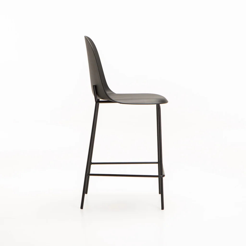 GABE KITCHEN STOOL - BLACK